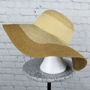 GEORGE | wide brim straw summer beach hat